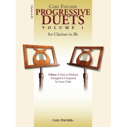 Zbiór nut na duet na klarnet, Progressive Duets 1, Carl Fischer